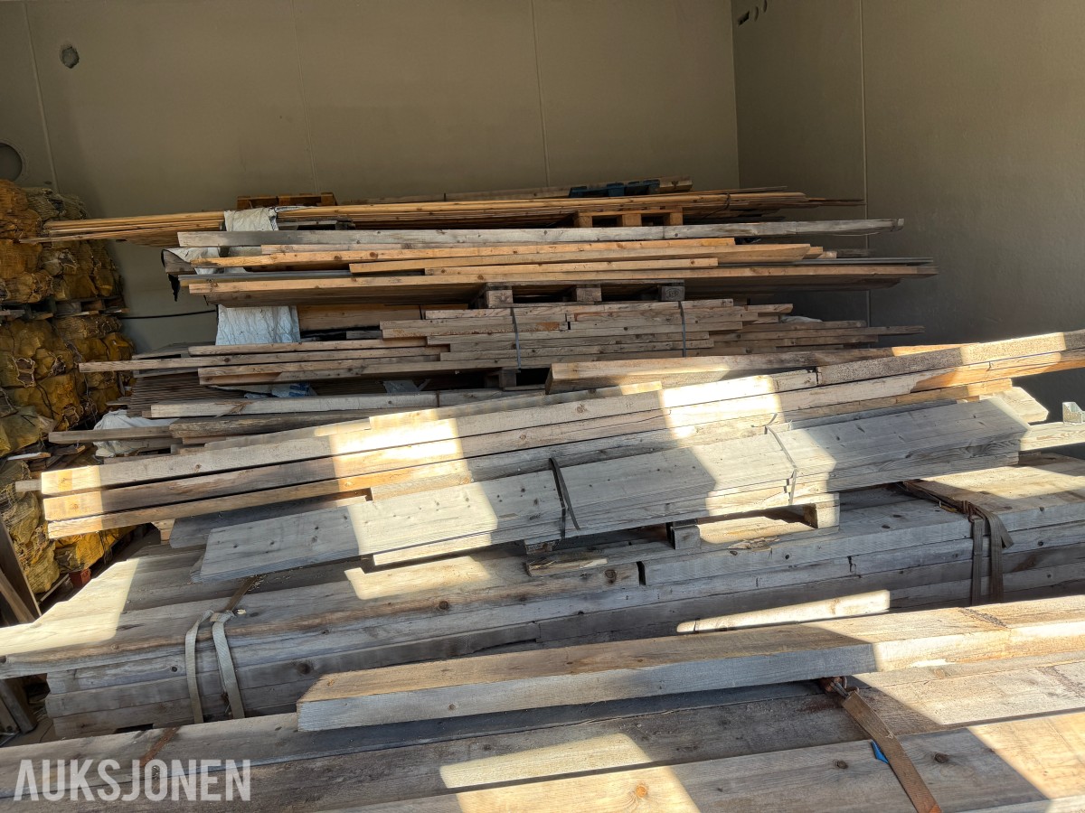 Trelast stort parti-Mange dimensjoner osv