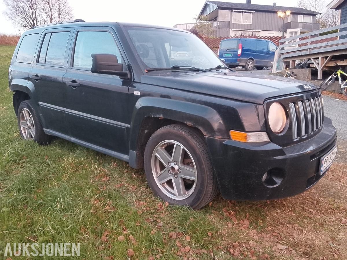 2007 JEEP PATRIOT LIMITED 2.0 DIESEL 140HK 4WD REPARASJONSOBJEKT