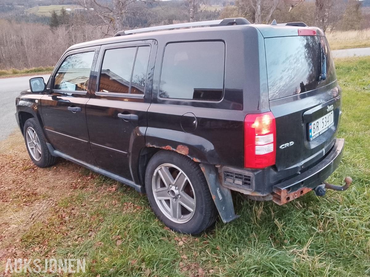 2007 JEEP PATRIOT LIMITED 2.0 DIESEL 140HK 4WD REPARASJONSOBJEKT