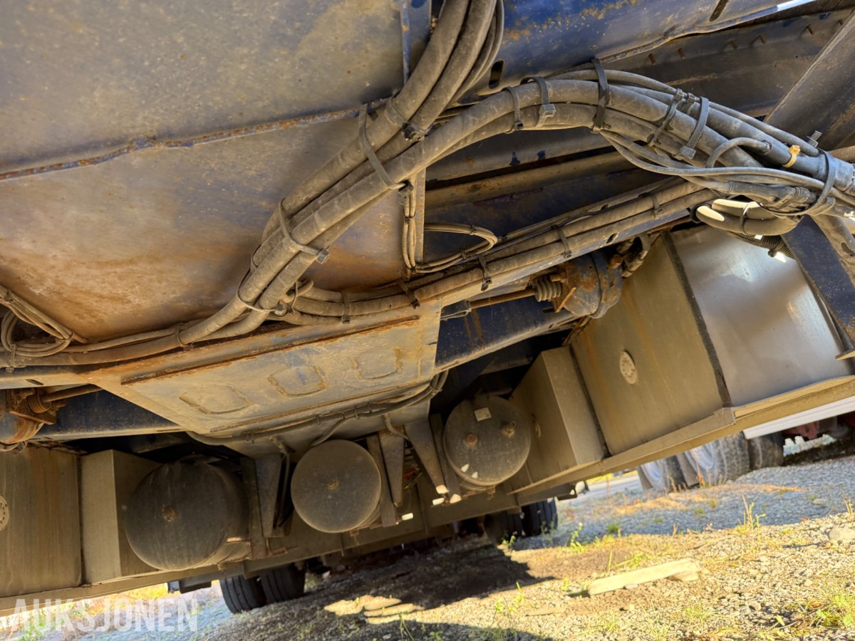 2012 HRD 2-akslet jumbo kransemitrailer, 5,5m Uttrekk