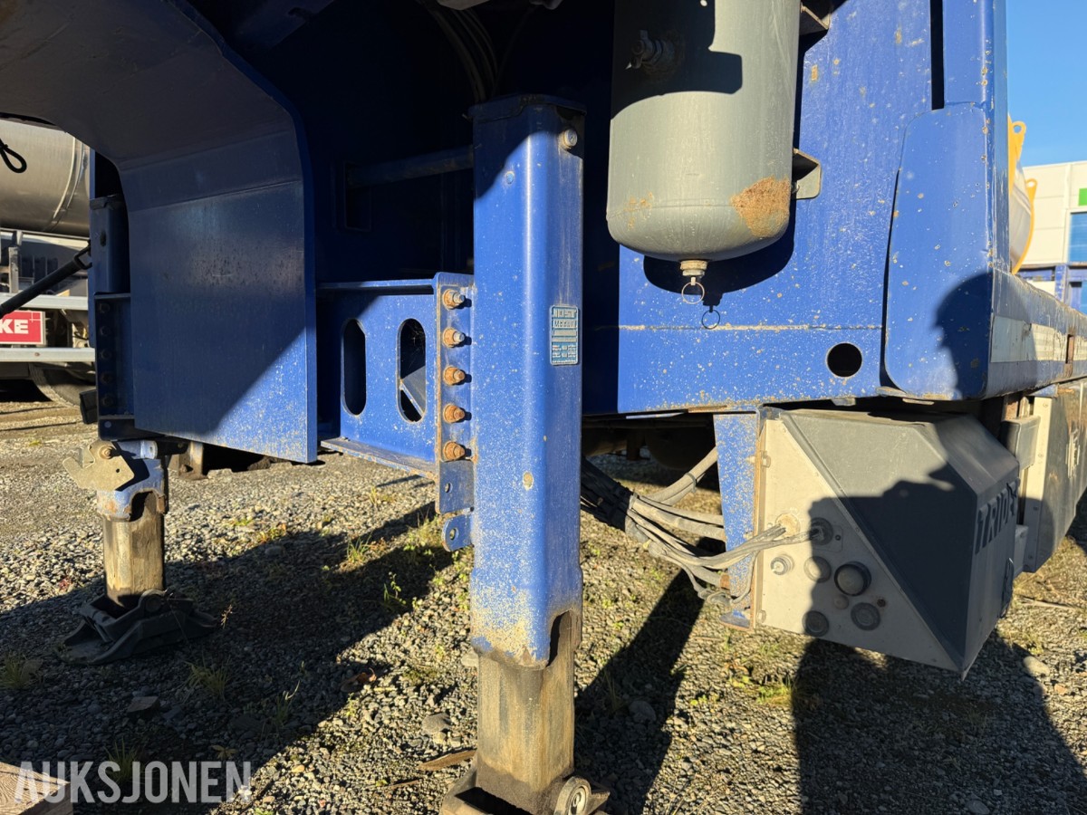 2012 HRD 2-akslet jumbo kransemitrailer, 5,5m Uttrekk