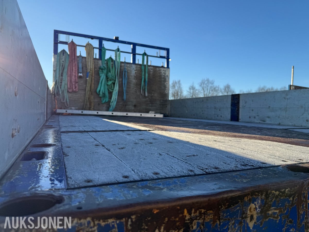 2012 HRD 2-akslet jumbo kransemitrailer, 5,5m Uttrekk