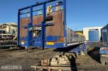 2012 HRD 2-akslet jumbo kransemitrailer, 5,5m Uttrekk