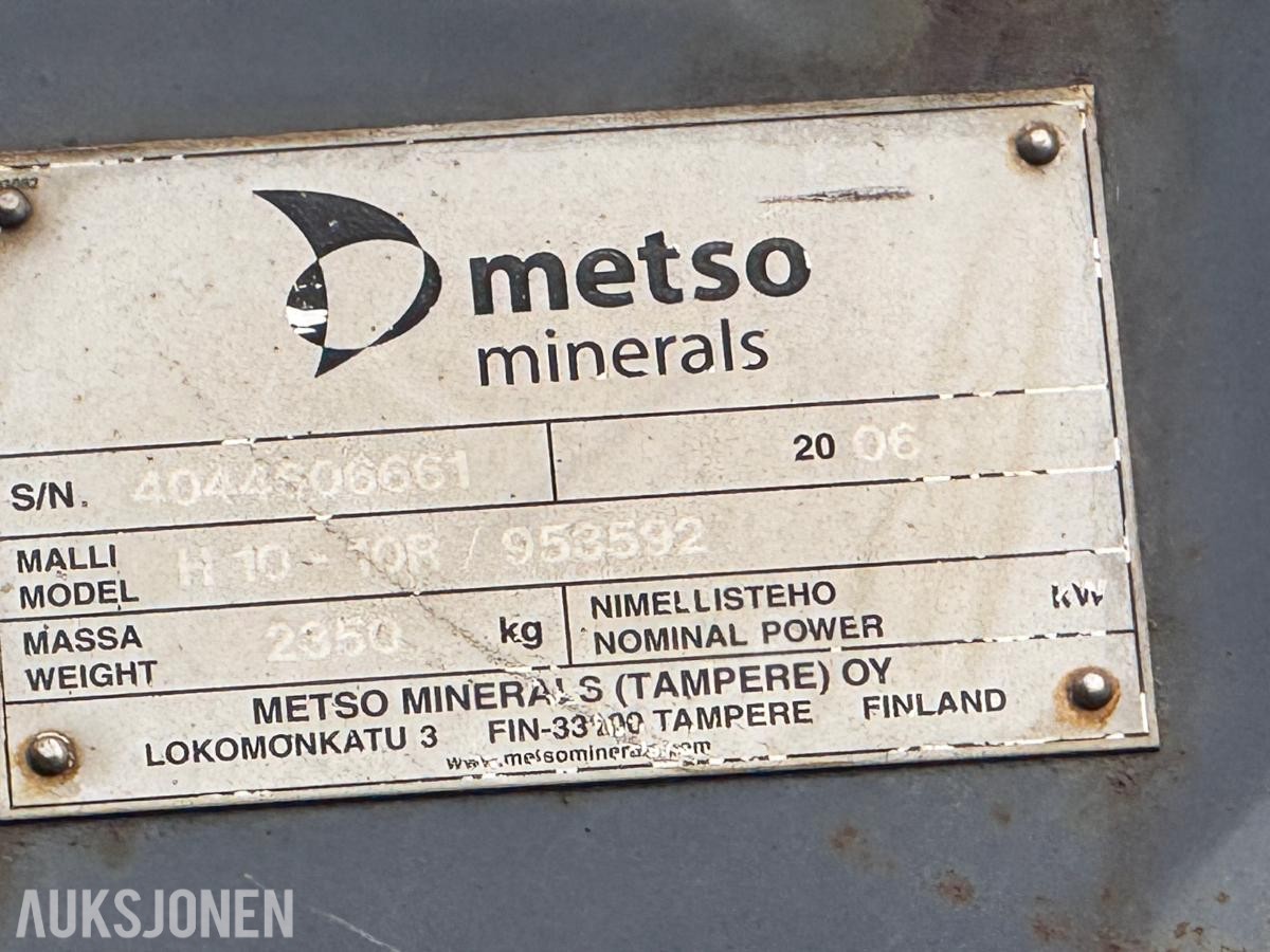 2006 Metso Lokotrack LT105 knuseverk, 12828 timer