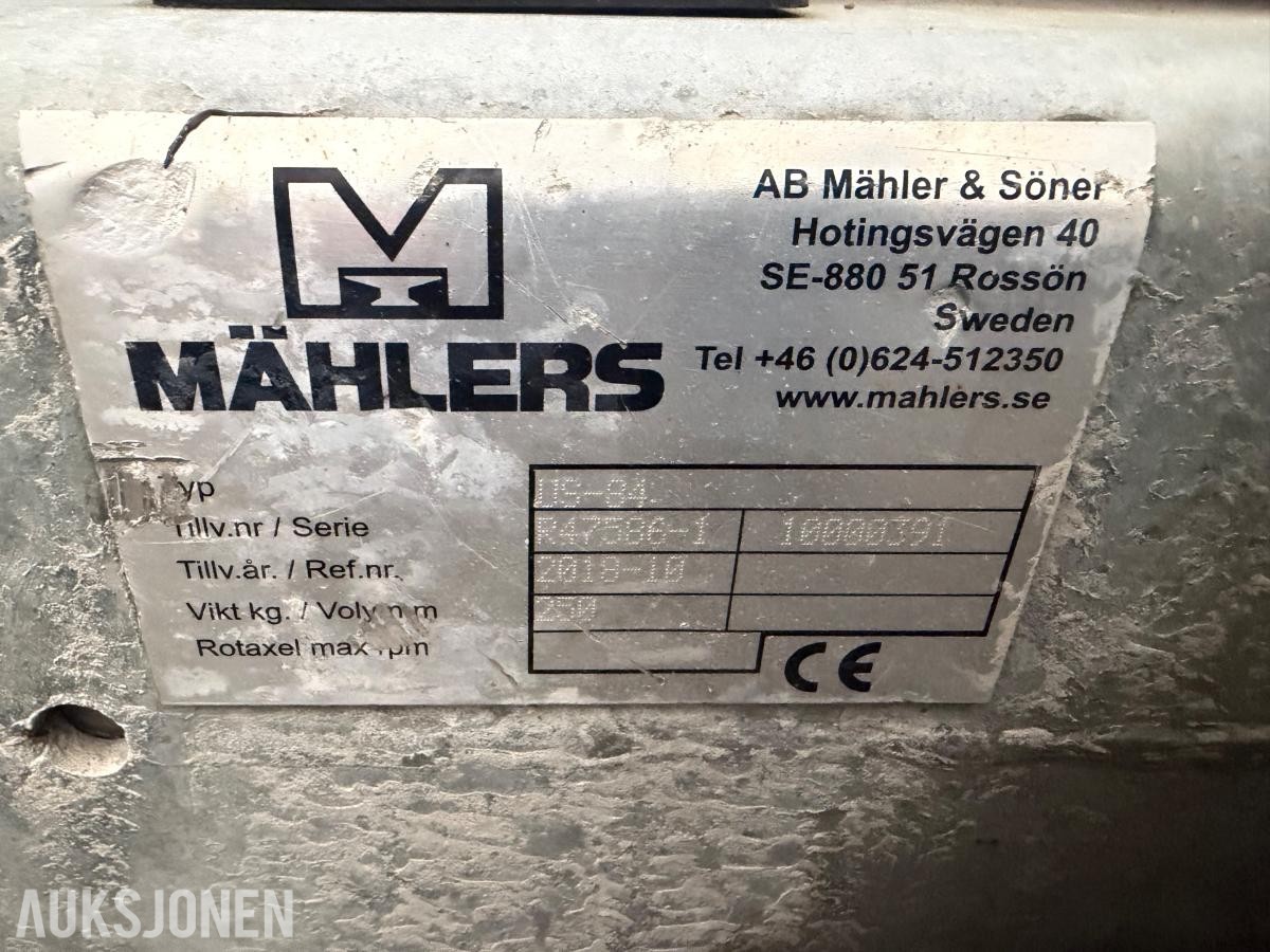 2018 Mählers Us84 /Flexfeste sideplogfeste - MVA FRI