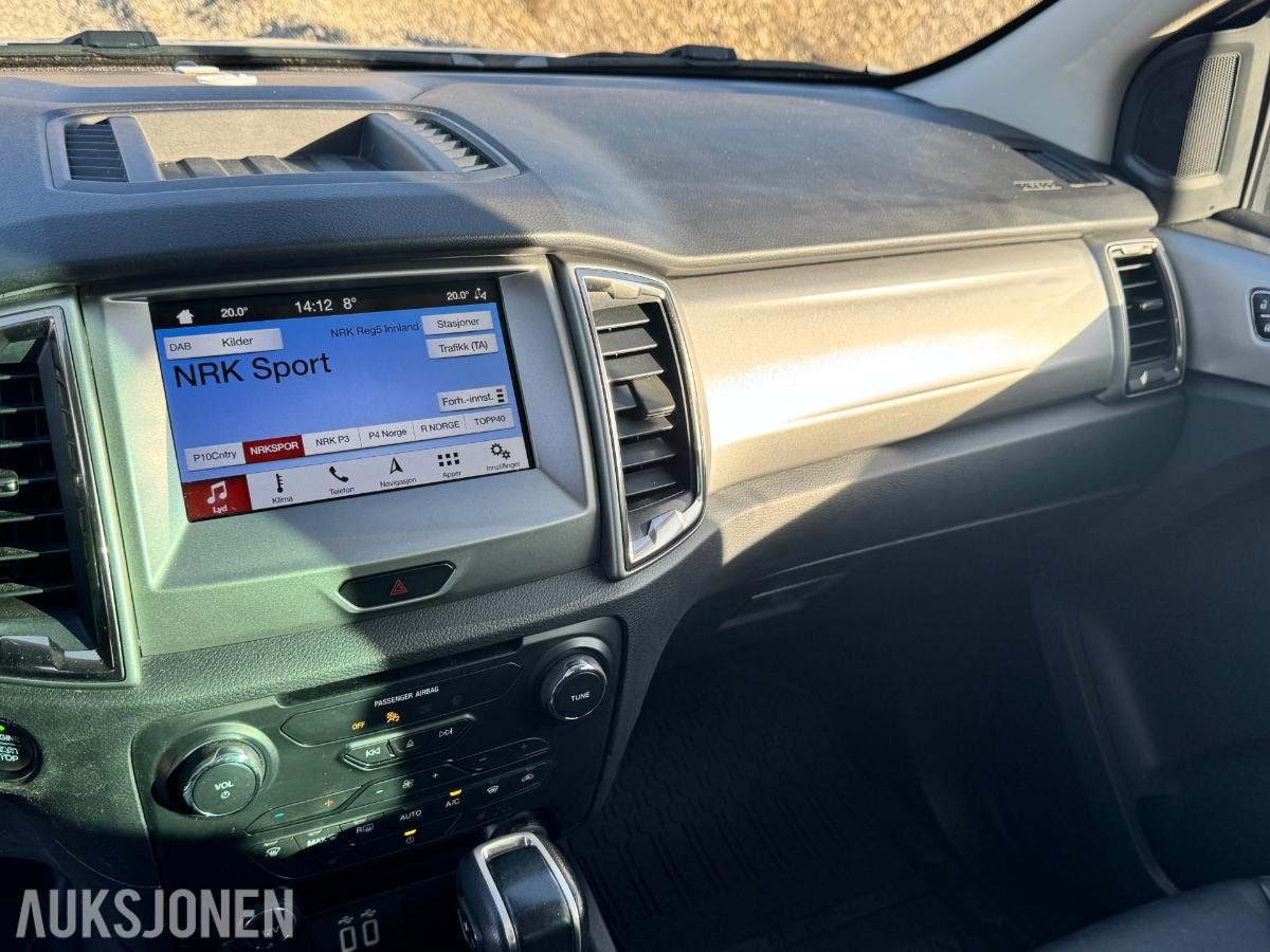 2020 FORD RANGER LIMITED 4WD HENGERFESTE DIESELVARMER