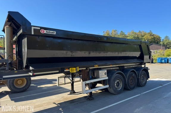 2017 Istrail 3-akslet tippsemi, 34 900 kg nyttelast, EU-godkjent til 09/2027