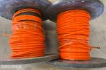 2 stk kabeltromler med Hexatronic Microduct 7/3.5 OG1