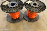 2 stk kabeltromler med Hexatronic Microduct 7/3.5 OG1