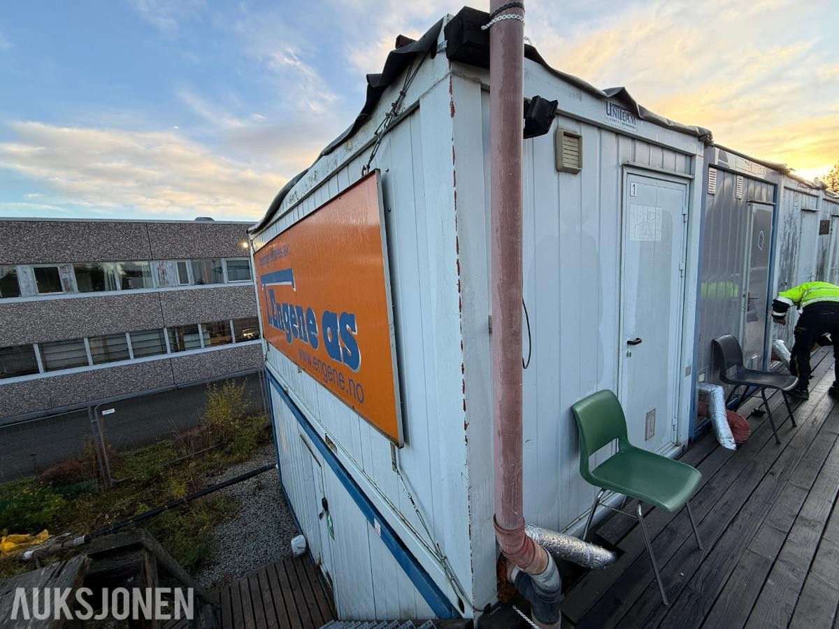 Boligbrakke - 20 fot - Kjøkken, bad ++