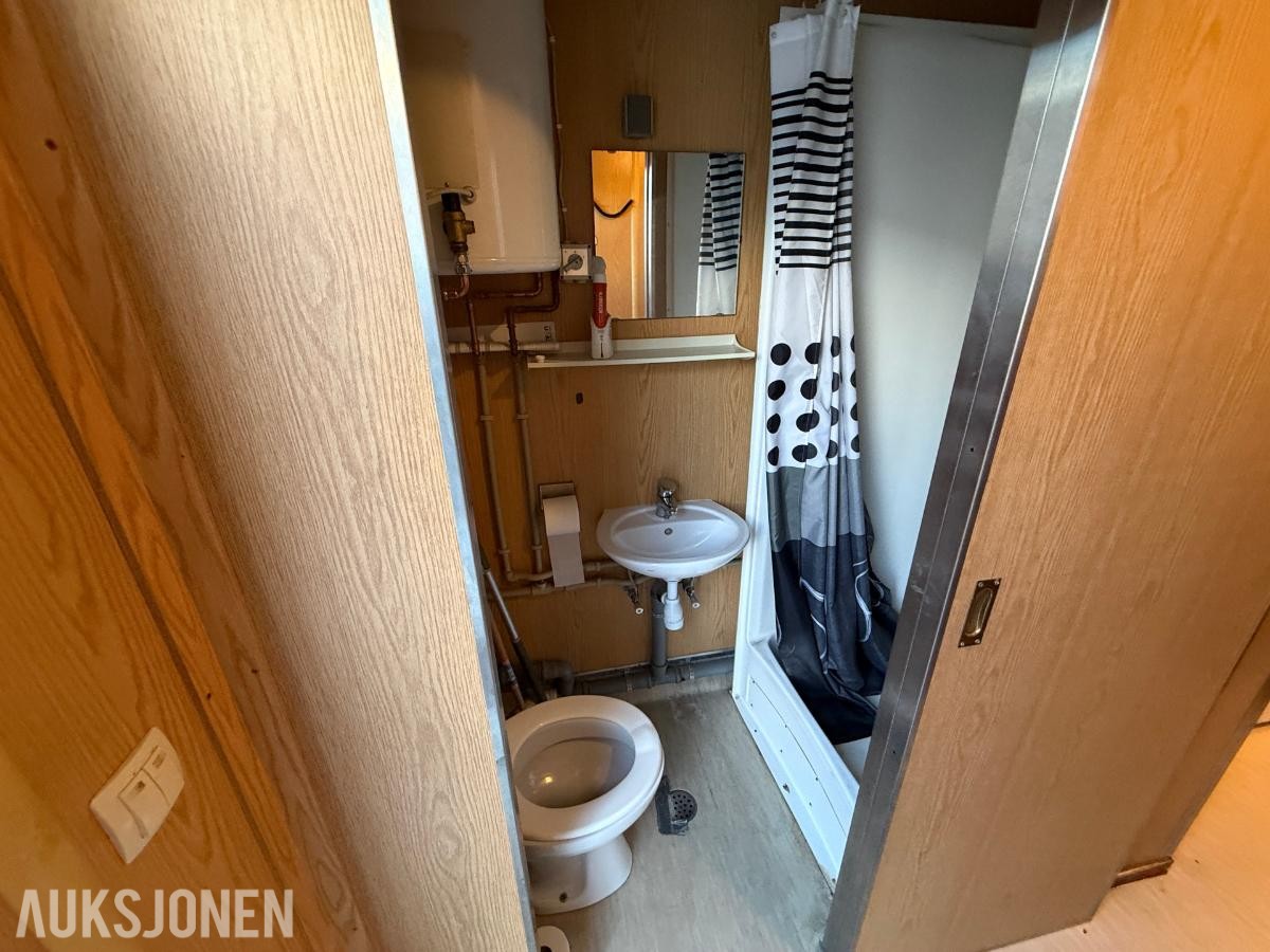 Boligbrakke - 20 fot - Kjøkken, bad ++