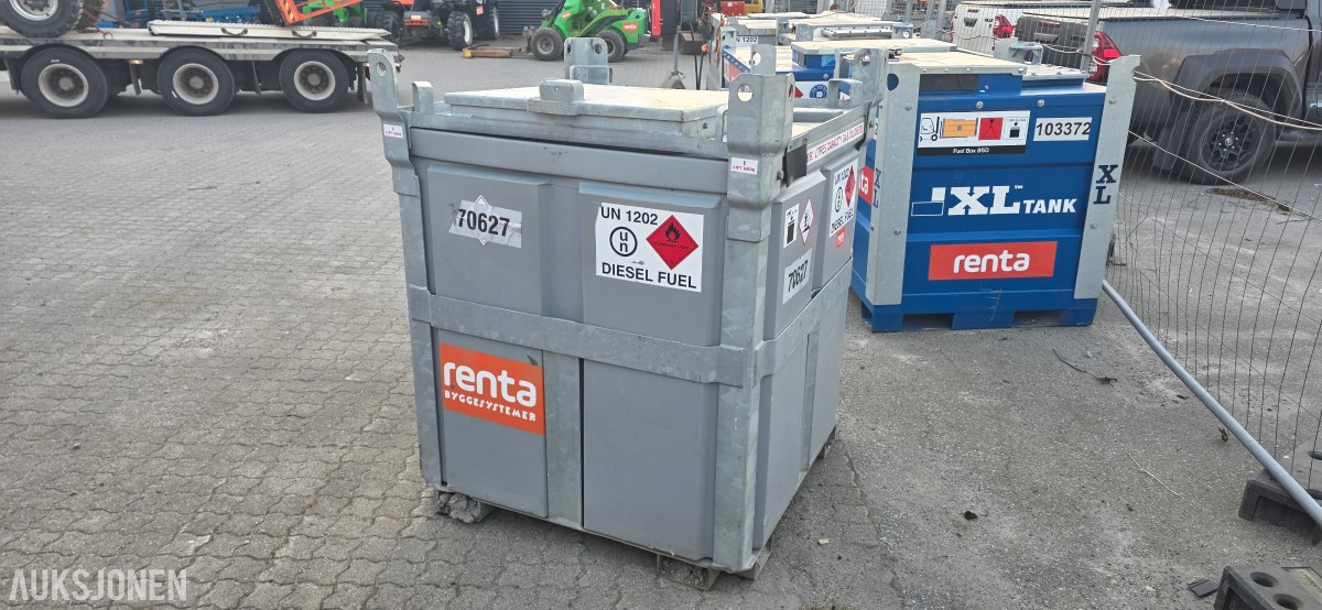 Trailer Engineering dieseltank 950
