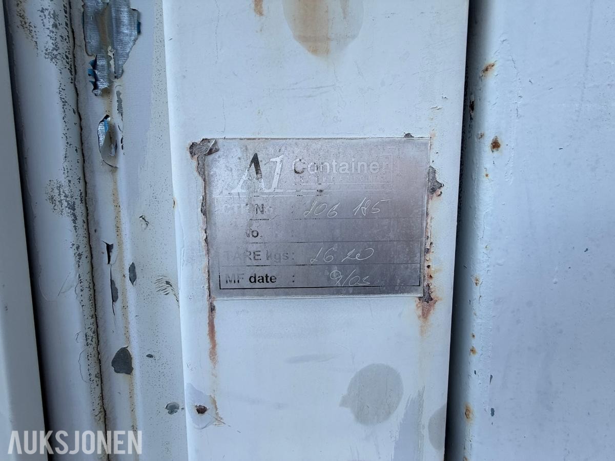 Boligbrakke - 20 fot - Kjøkken, bad ++