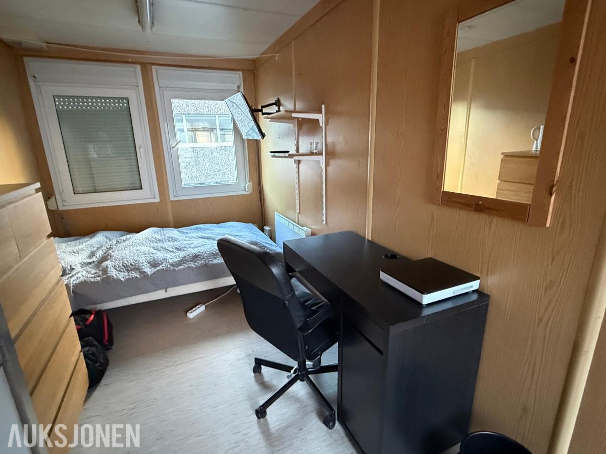Boligbrakke - 20 fot - Kjøkken, bad ++