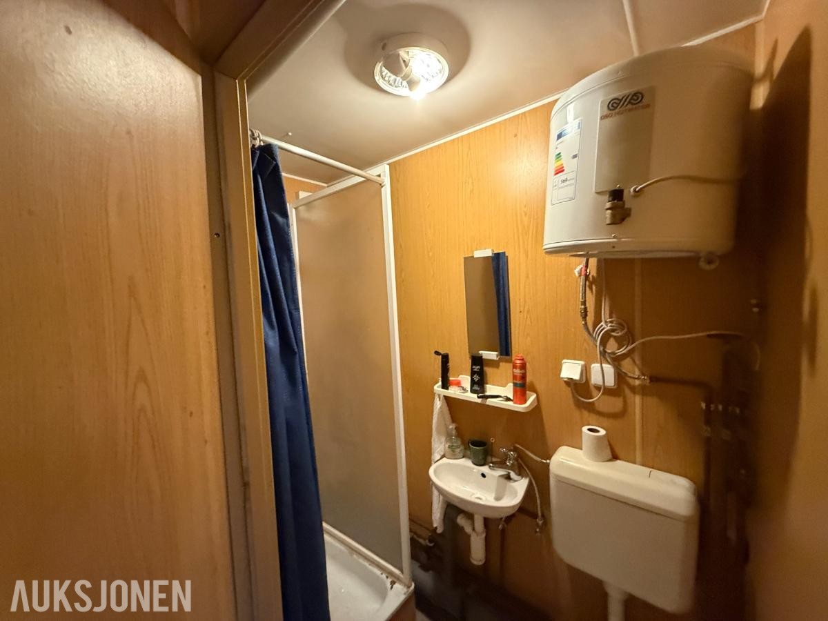 Boligbrakke - 20 fot - Kjøkken, bad ++