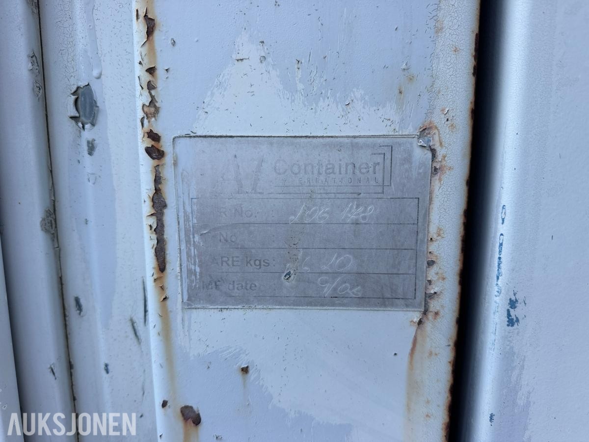 Boligbrakke - 20 fot - Kjøkken, bad ++