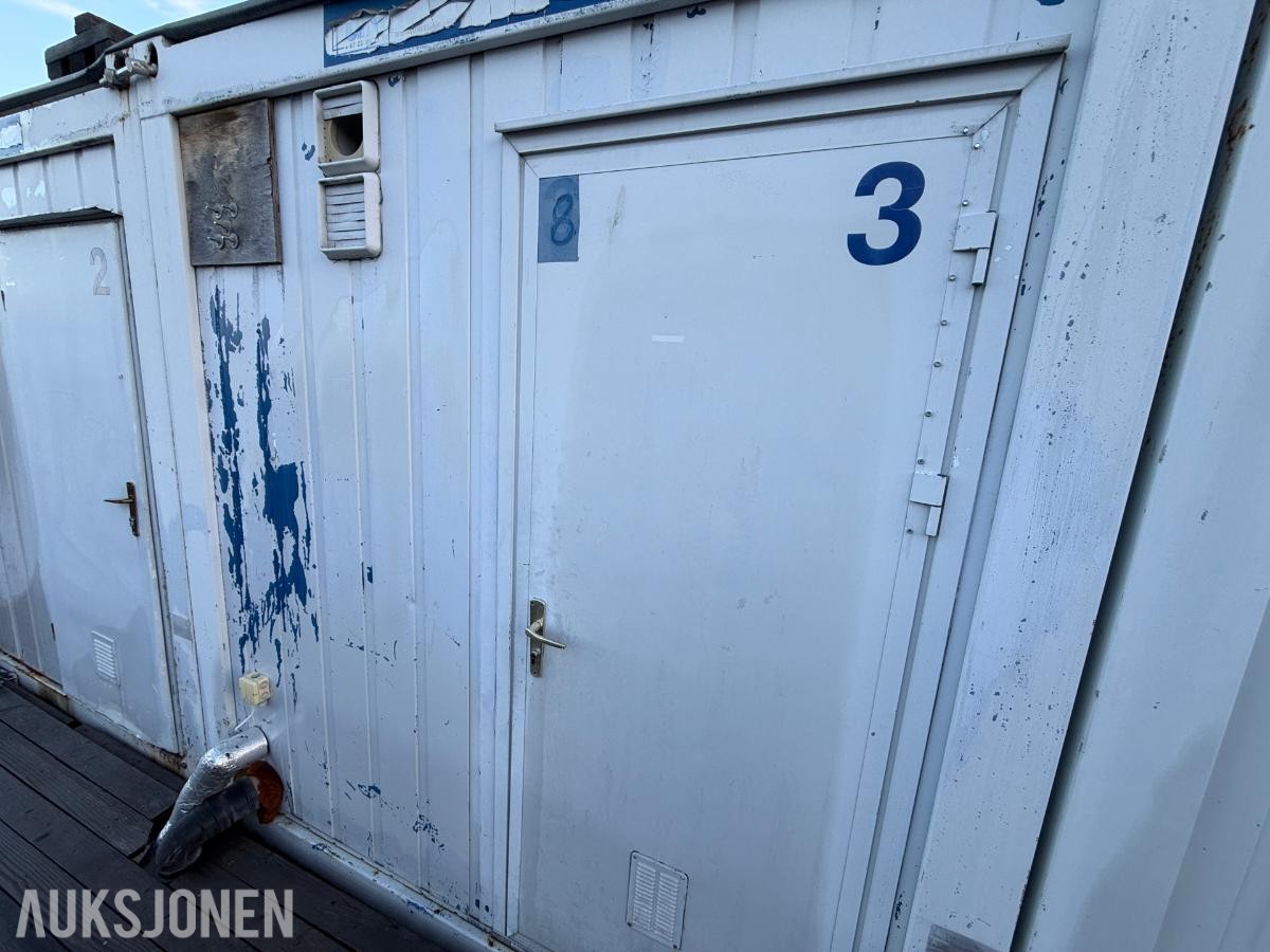 Boligbrakke - 20 fot - Kjøkken, bad ++