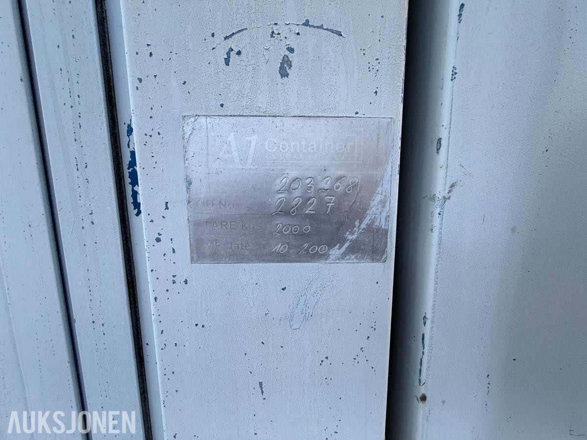 Boligbrakke - 20 fot - Kjøkken, bad ++