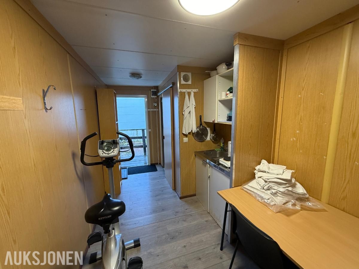Boligbrakke - 20 fot - Kjøkken, bad ++