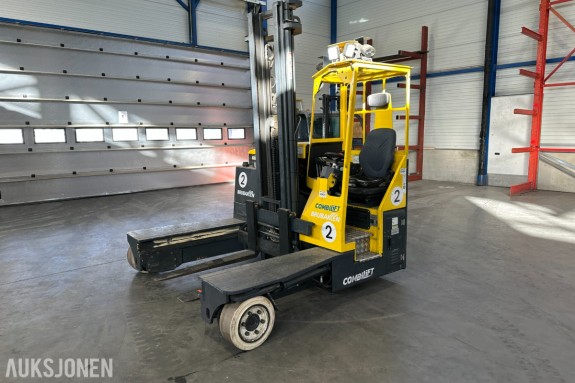 2019 Combilift C3000ET skyvemasttruck | 3000 kg løftekapasitet | Spesialdekk for følsomt underlag