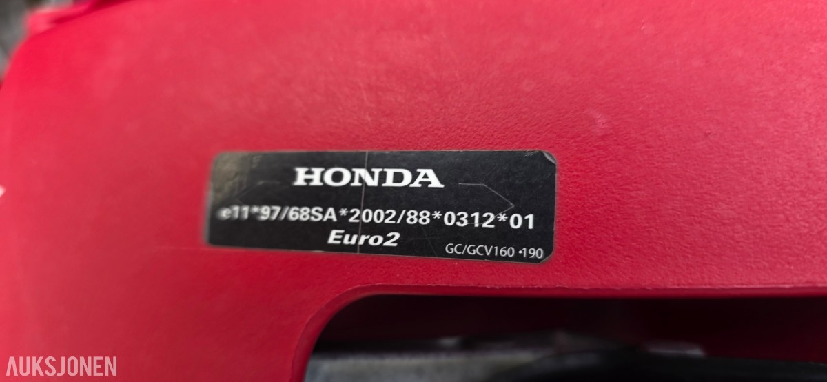 2011 Honda FG315K2 DE2 Jordfreser