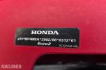 2011 Honda FG315K2 DE2 Jordfreser