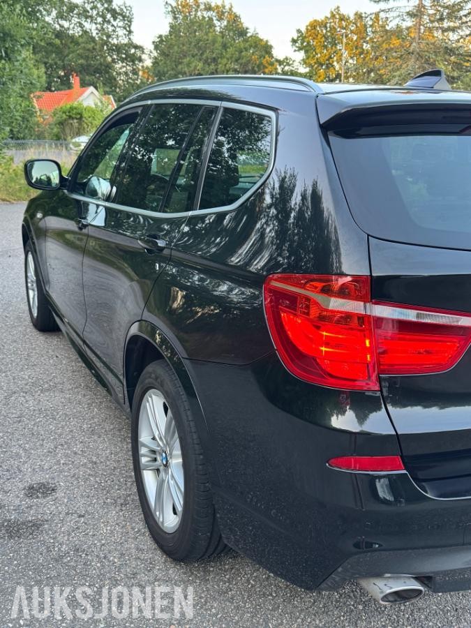 2013 BMW X3XDRIVE20D 163 HK AUT M-SPORT HENGERFESTE PANO KAMERA HEAD-UP