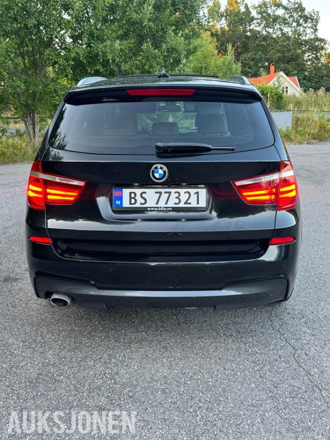 2013 BMW X3XDRIVE20D 163 HK AUT M-SPORT HENGERFESTE PANO KAMERA HEAD-UP