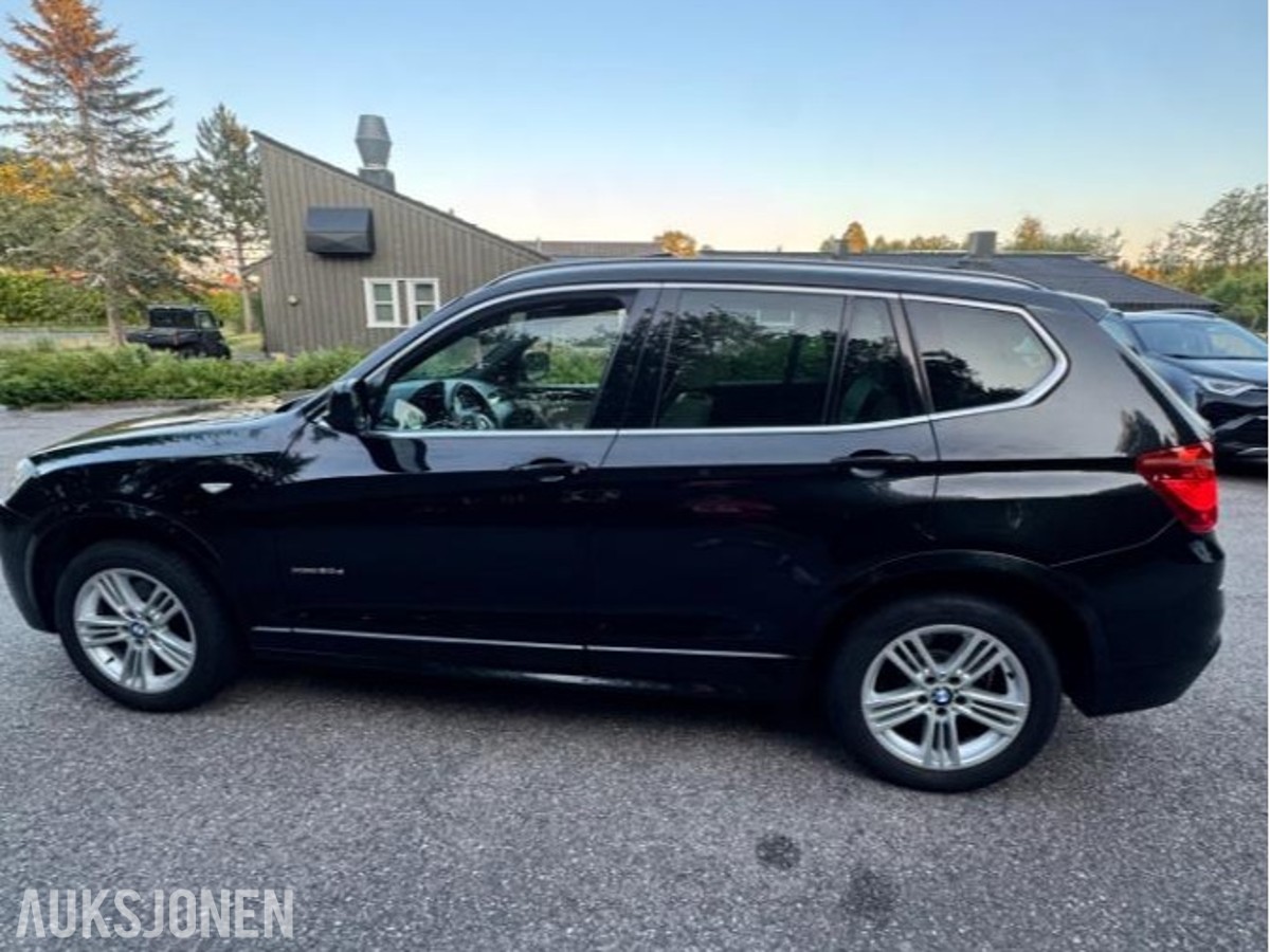 2013 BMW X3XDRIVE20D 163 HK AUT M-SPORT HENGERFESTE PANO KAMERA HEAD-UP