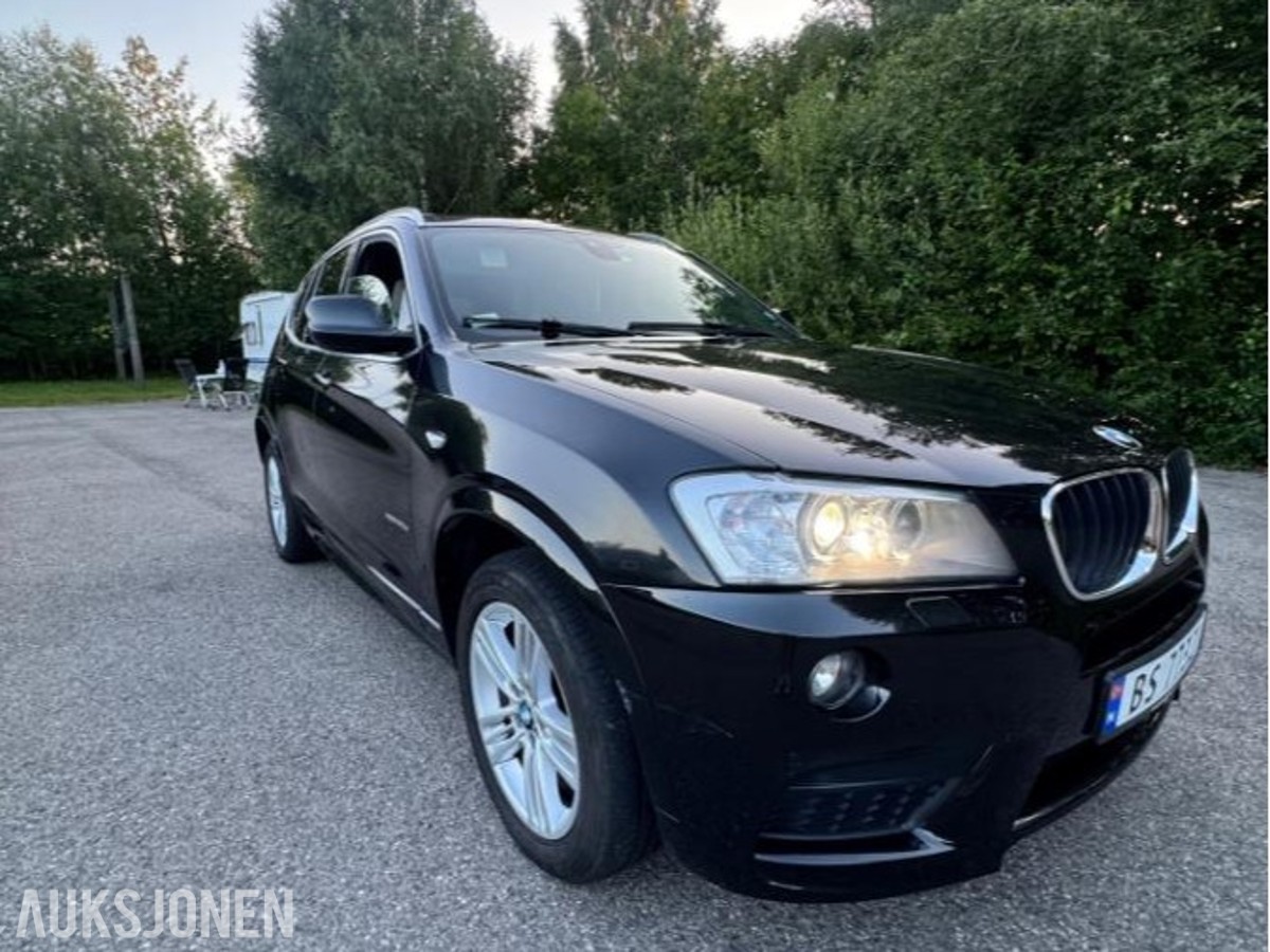 2013 BMW X3XDRIVE20D 163 HK AUT M-SPORT HENGERFESTE PANO KAMERA HEAD-UP