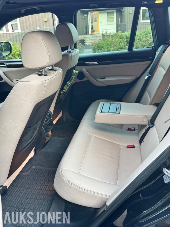 2013 BMW X3XDRIVE20D 163 HK AUT M-SPORT HENGERFESTE PANO KAMERA HEAD-UP