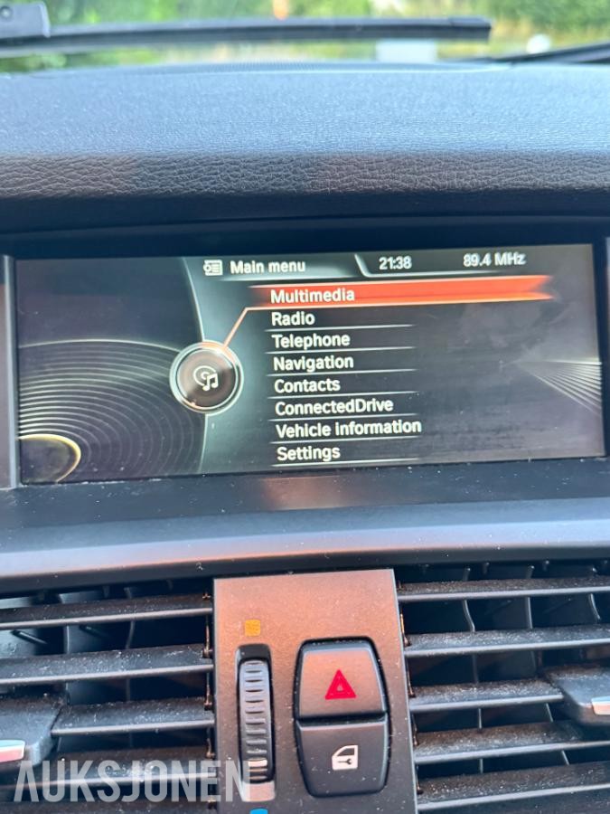 2013 BMW X3XDRIVE20D 163 HK AUT M-SPORT HENGERFESTE PANO KAMERA HEAD-UP