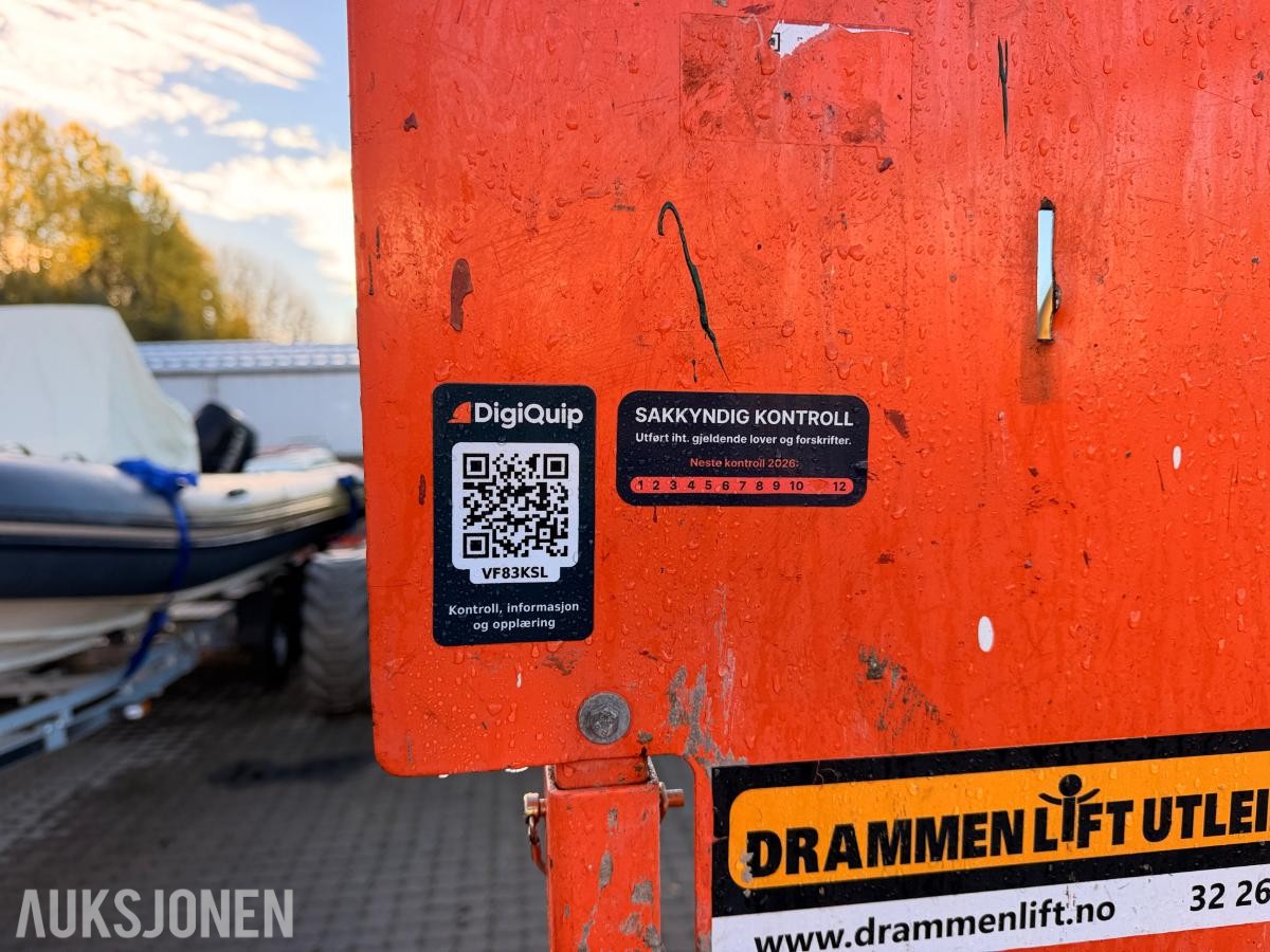 2006 JLG 1930ES sakselift med 8 meter arbeidshøyde