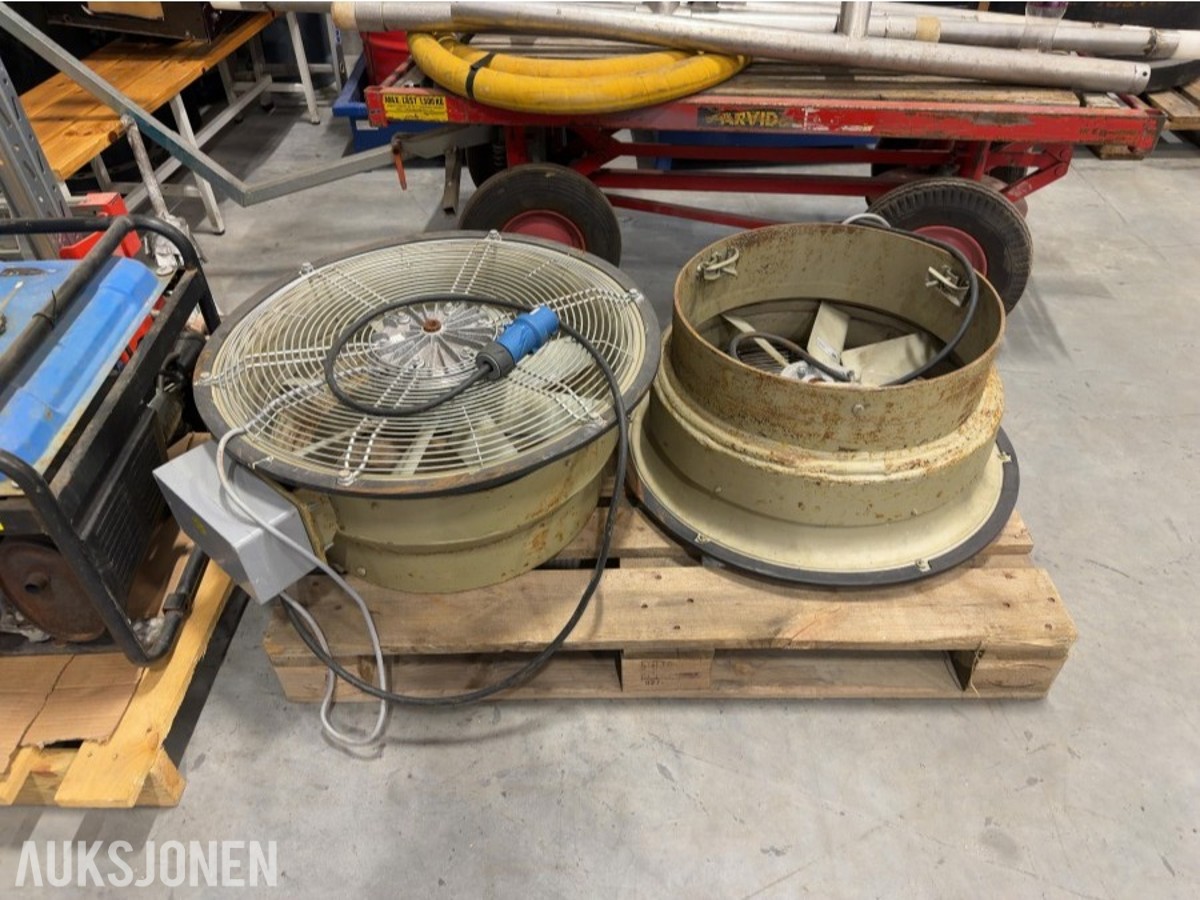 Wing fan - 2 stk