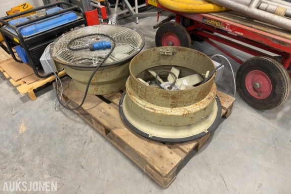 Wing fan - 2 stk