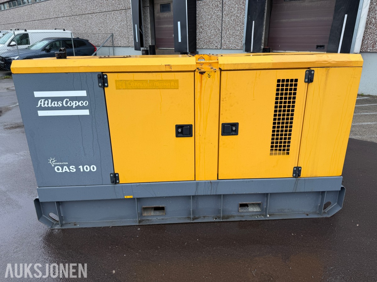 2009 Atlas Copco QAS 100 dieselgenerator 100 kVA