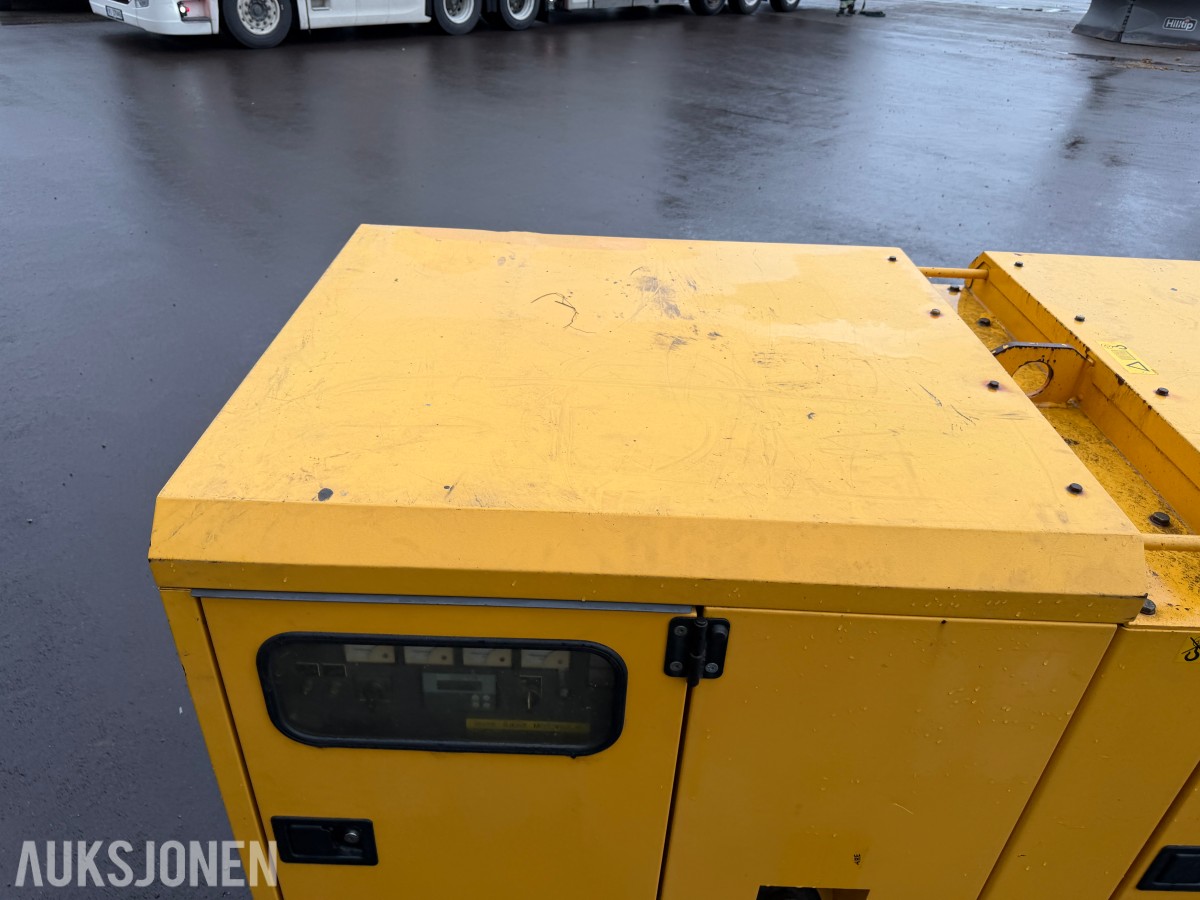 2009 Atlas Copco QAS 100 dieselgenerator 100 kVA