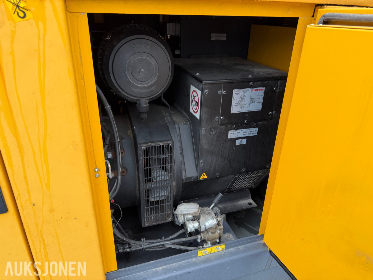 2009 Atlas Copco QAS 100 dieselgenerator 100 kVA