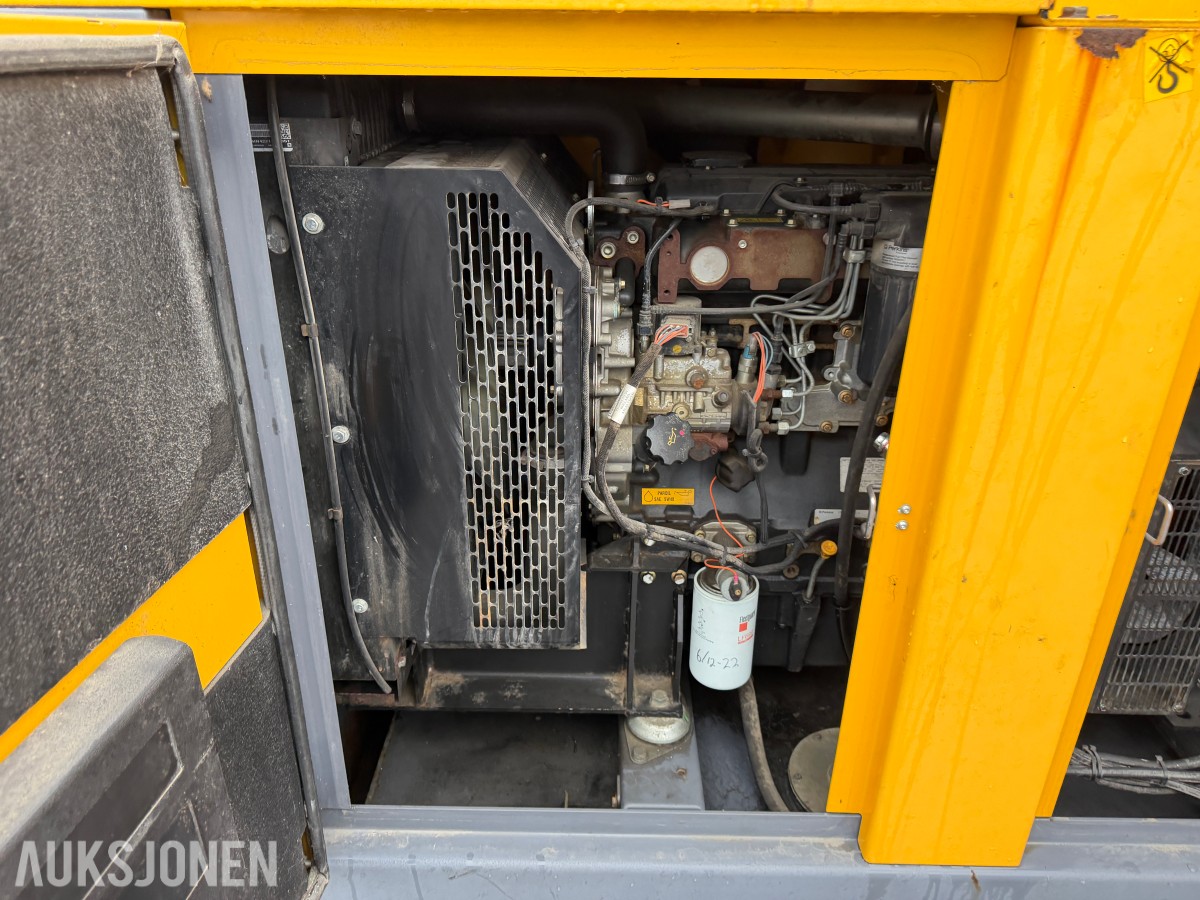 2009 Atlas Copco QAS 100 dieselgenerator 100 kVA