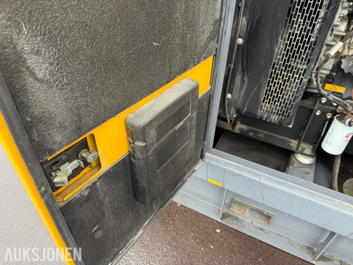 2009 Atlas Copco QAS 100 dieselgenerator 100 kVA