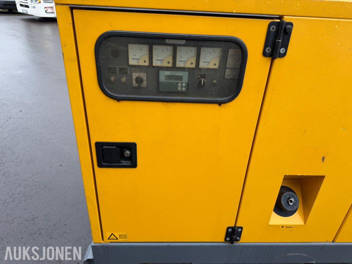 2009 Atlas Copco QAS 100 dieselgenerator 100 kVA