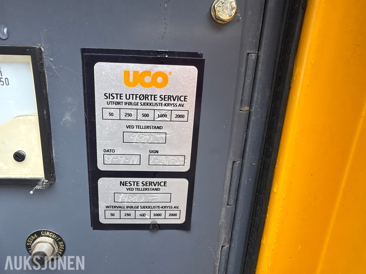 2009 Atlas Copco QAS 100 dieselgenerator 100 kVA