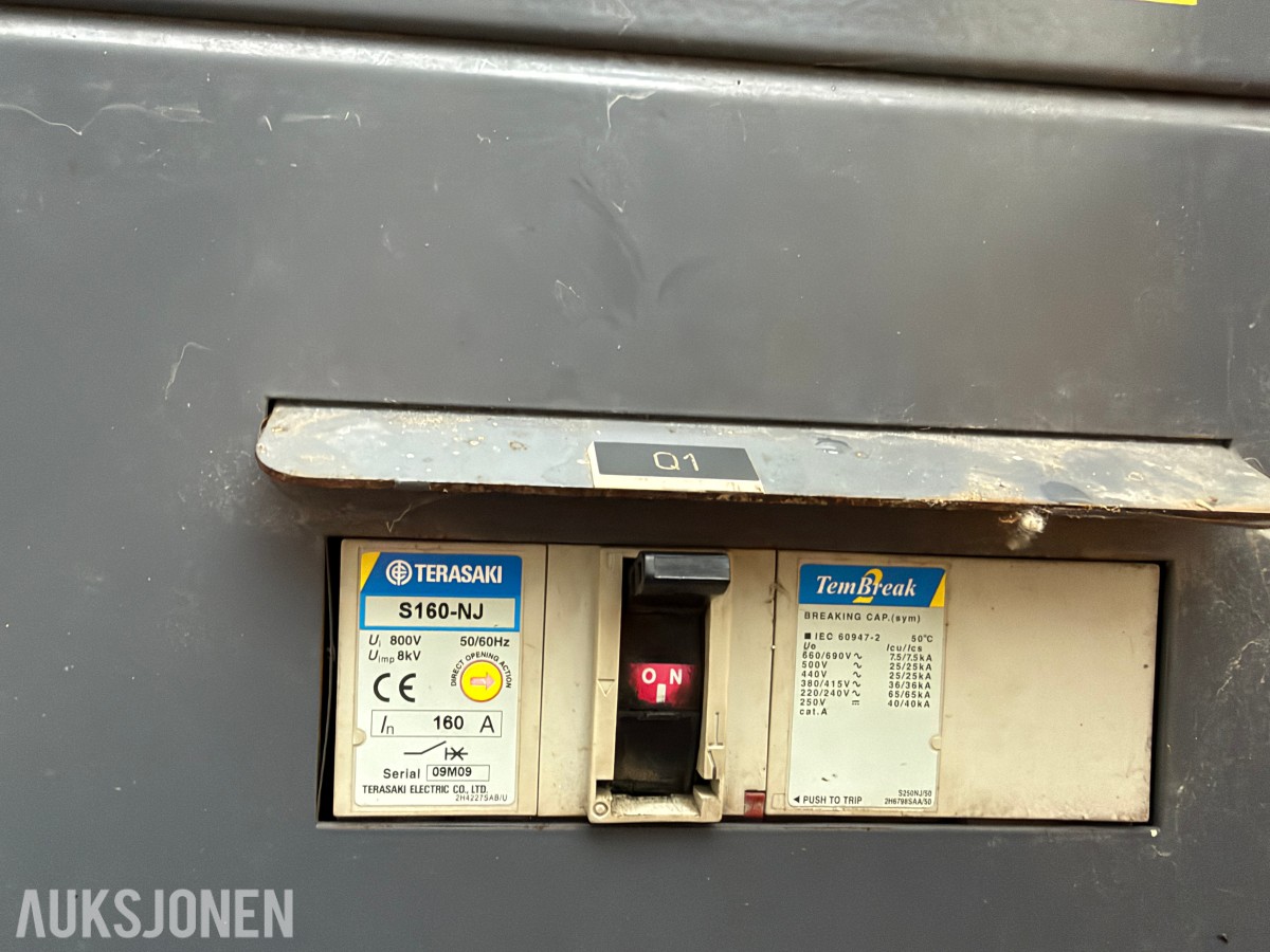 2009 Atlas Copco QAS 100 dieselgenerator 100 kVA