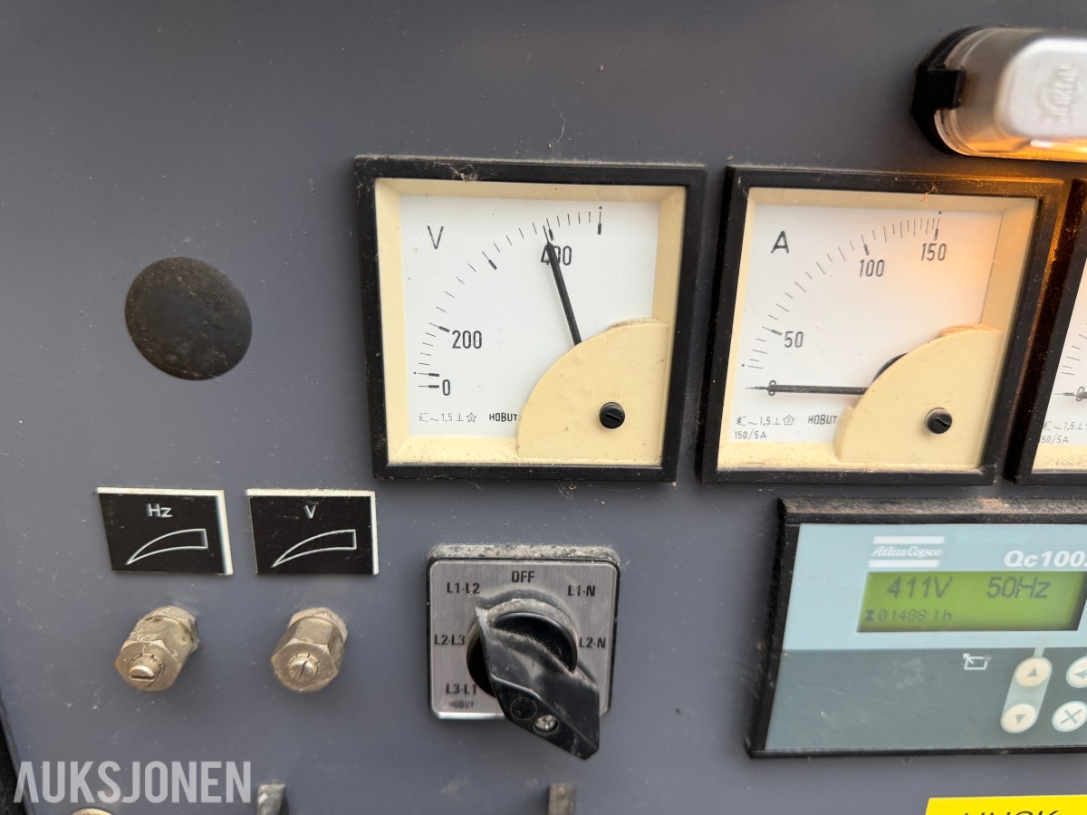2009 Atlas Copco QAS 100 dieselgenerator 100 kVA