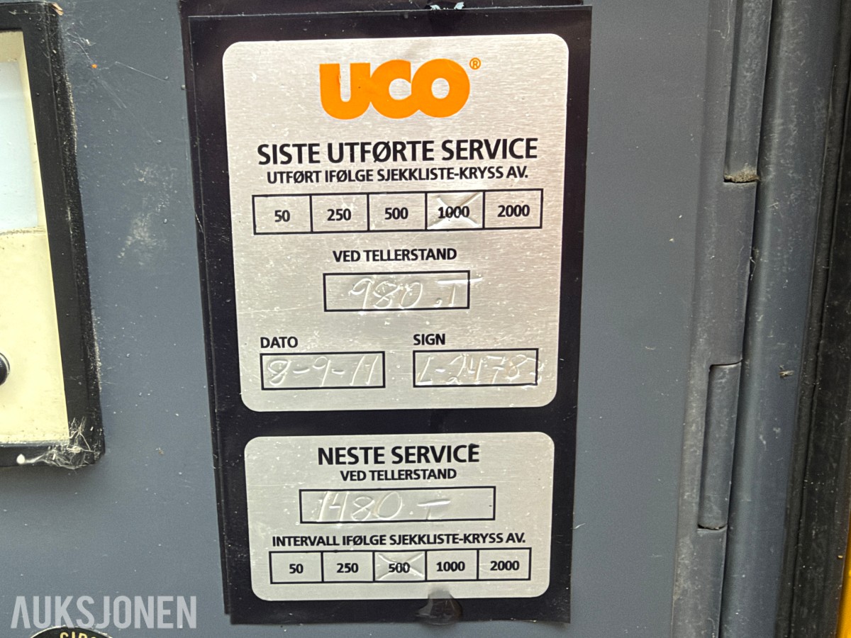 2009 Atlas Copco QAS 100 dieselgenerator 100 kVA