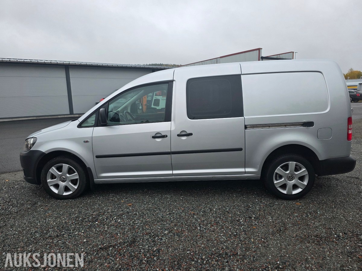 2011 Volkswagen Caddy Maxi 1.6-102 D EU-Godkjent til 09/28