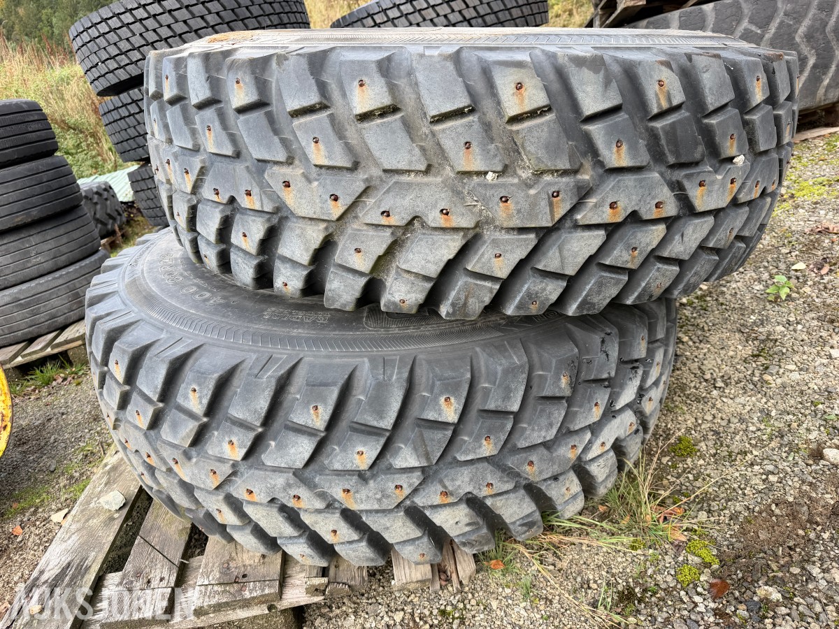 Nokian TRI 2 traktorhjul 400/80R28 foran, 480/80R38 bak, pigger
