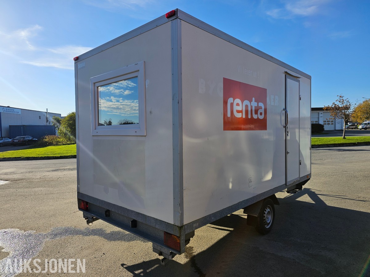 2007 Letthus/Euro Wagon personal-/mannskapsvogn