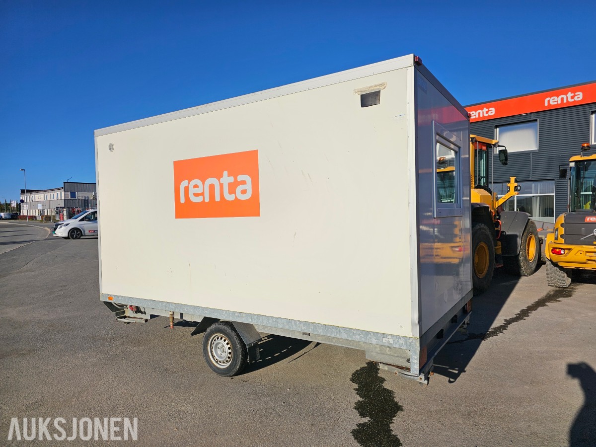 2007 Letthus/Euro Wagon personal-/mannskapsvogn