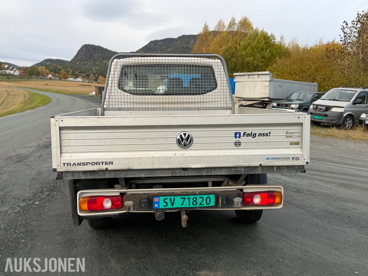 2016 VOLKSWAGEN TRANSPORTER PLAN DOBBELKABIN ACC H.FESTE